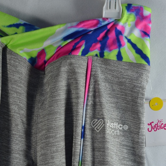 Girls Stretch Shorts by Justice XL 16-18 NWT - Picture 4 of 4